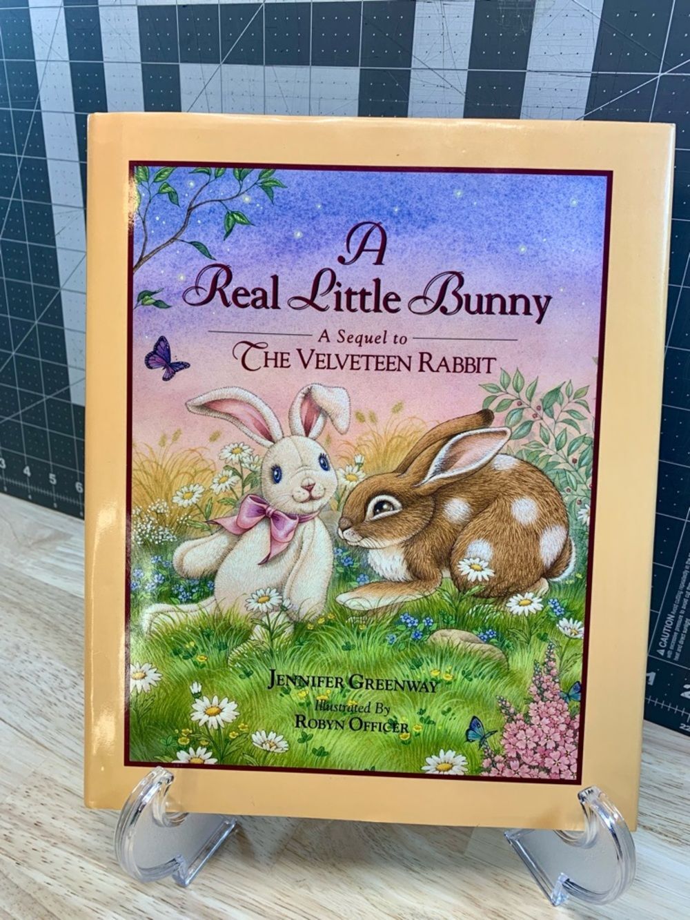 A Real Little Bunny – Illustrated Children’s Book 1993 Velveteen Rabbit Sequel
